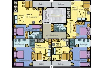 Italy Privát San Lorenzo di Sebato, Interior